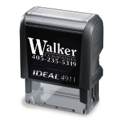 Create your own custom stamp online. Choice of font style and ink color. Fast and Easy to Order