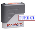 55008 - DUPLICATE STOCK MESSAGE STAMPS