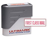 FIRST CLASS MAIL STOCK MESSAGE STAMPS