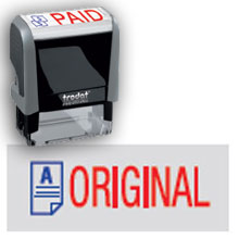 157162 - ORIGINAL Stock Message Stamp