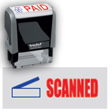 157164 - SCANNED Stock Message Stamp