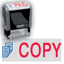 43241 - COPY Stock Message Stamp
