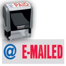 43346 - EMAILED Stock Message Stamp