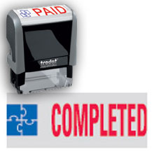 54347 - COMPLETED Stock Message Stamp